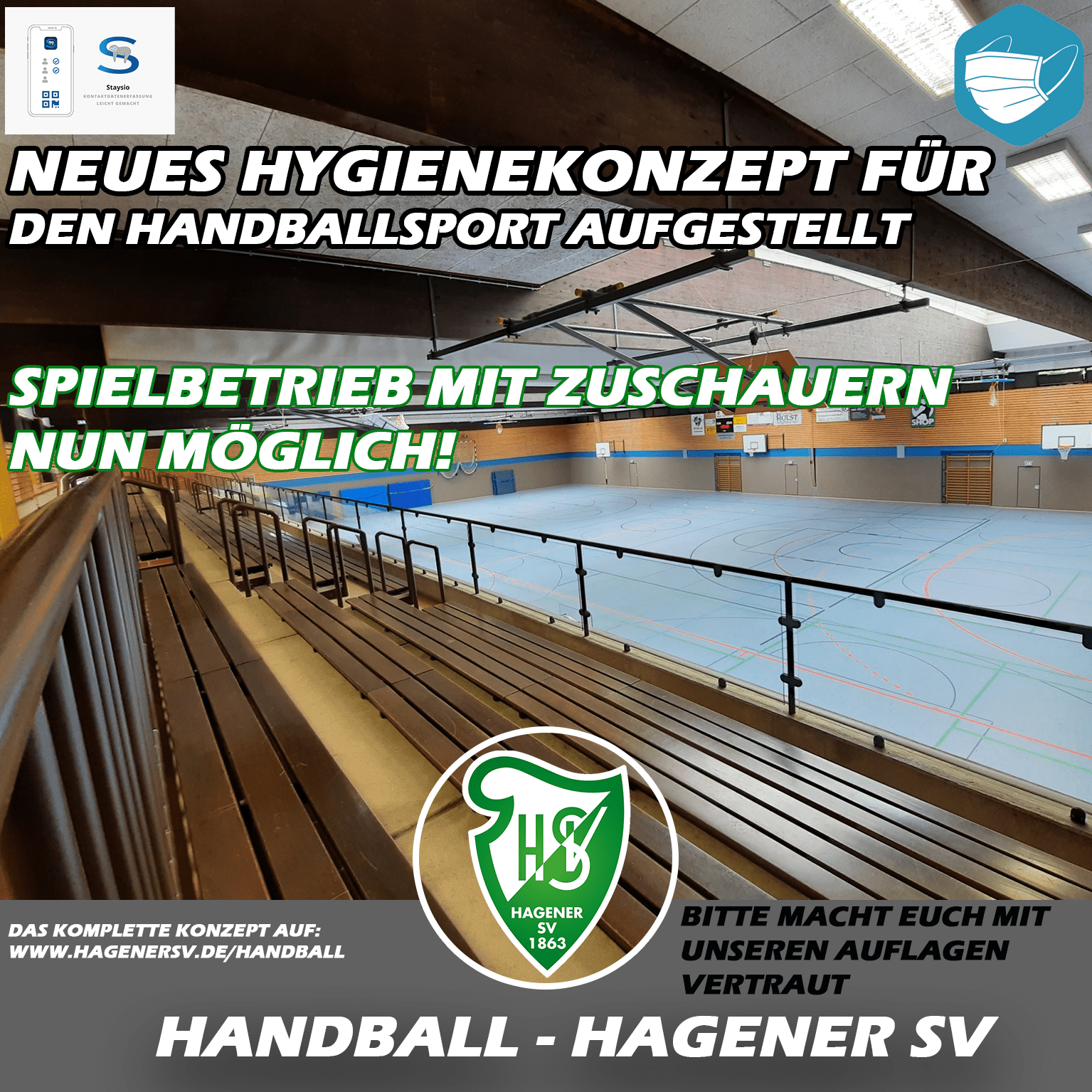 Handball Hygienekonzept