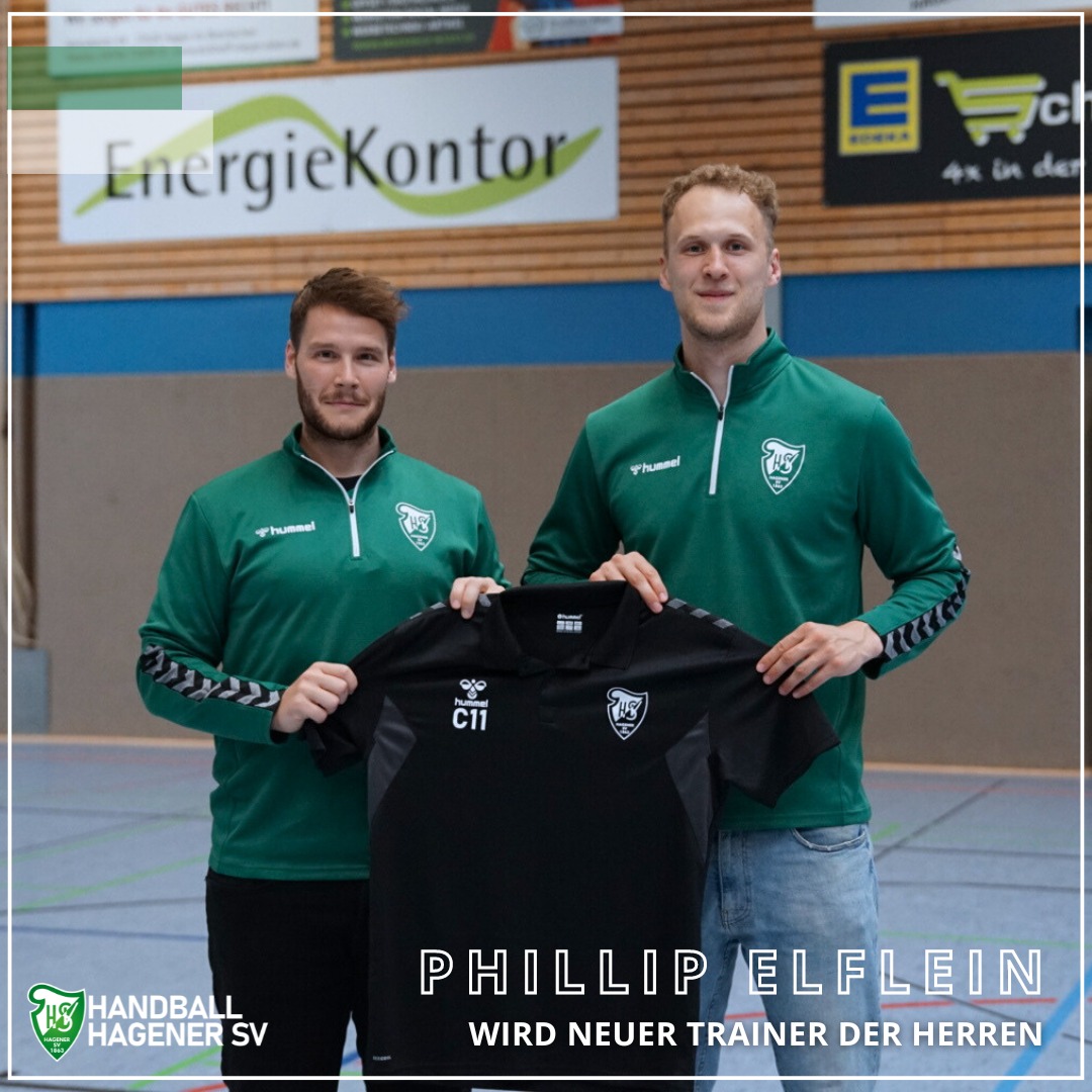 Mehr über den Artikel erfahren Phillip Elflein wird Trainer der Hagener Herren.