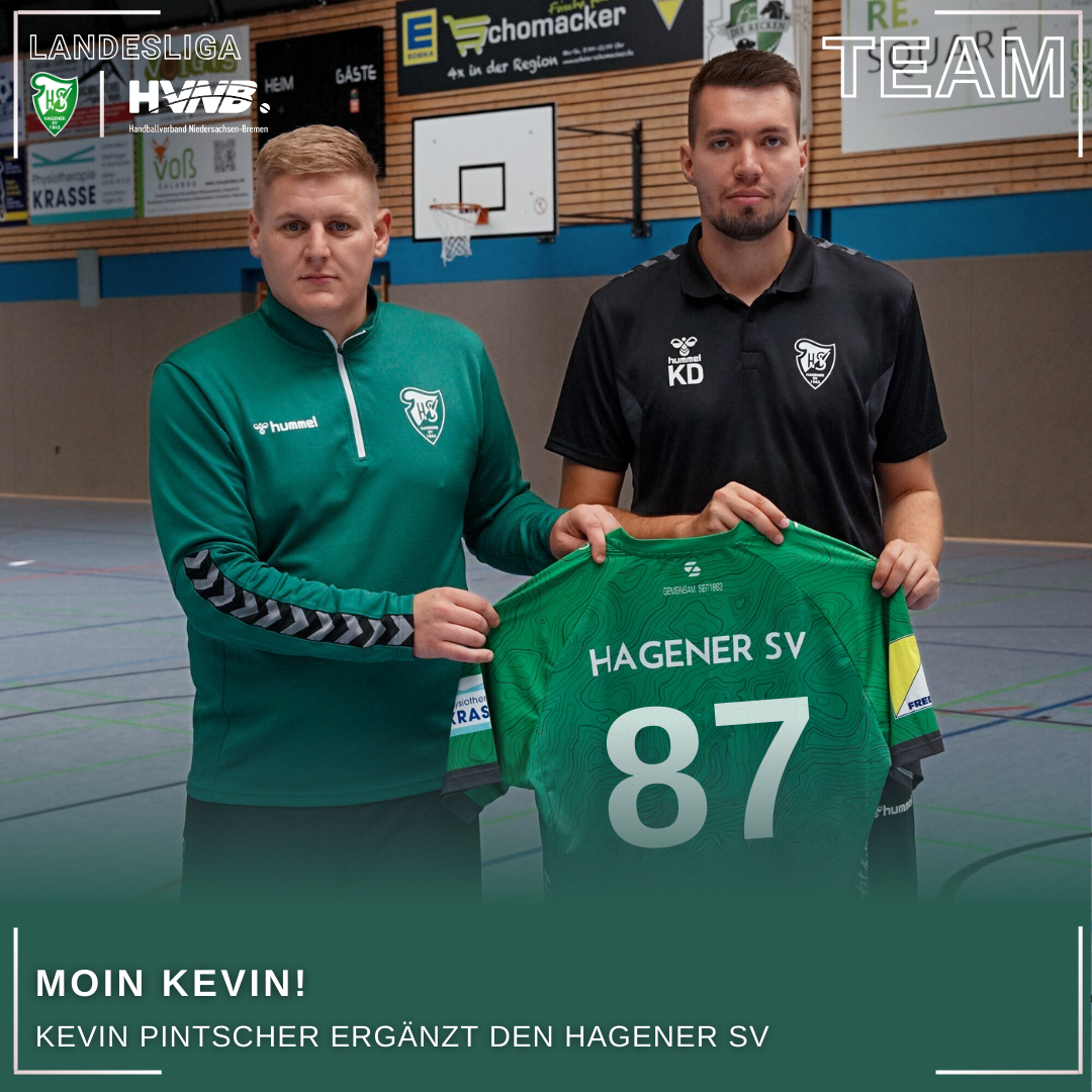 Mehr über den Artikel erfahren Neuzugang: Kevin Pintscher verstärkt die Herren des Hagener SV