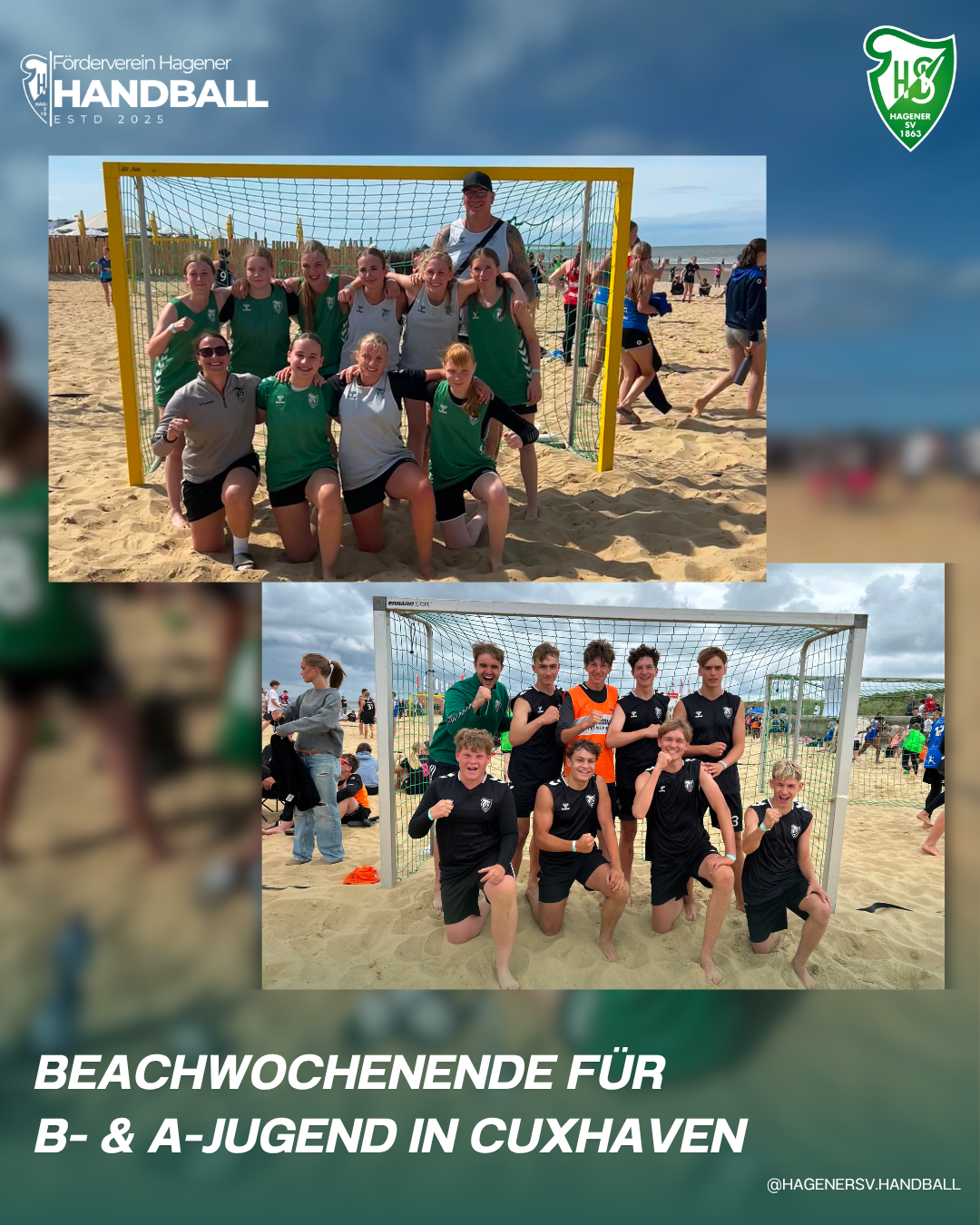 Mehr über den Artikel erfahren  Beachhandball-Wochenende in Cuxhaven 